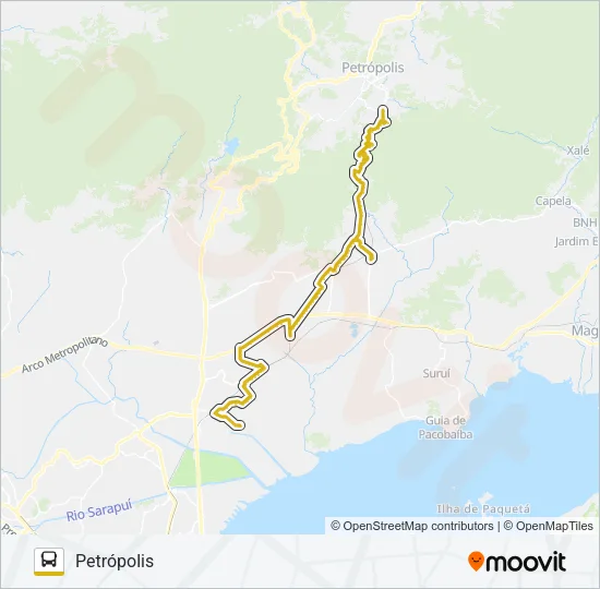 411 Bus Line Map