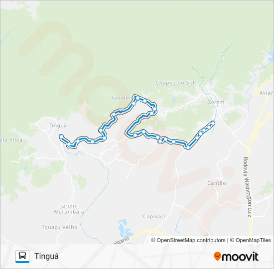 TZ11 Bus Line Map