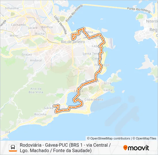 157 Bus Line Map