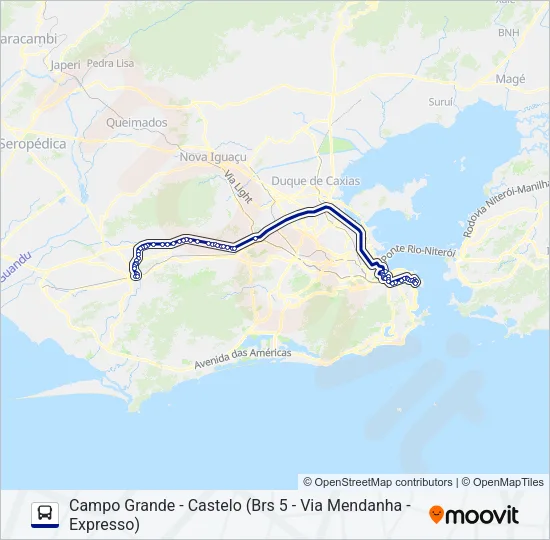 2336 Bus Line Map