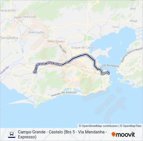 2336 Bus Line Map
