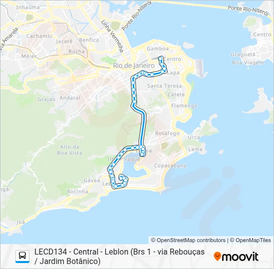 111 Bus Line Map
