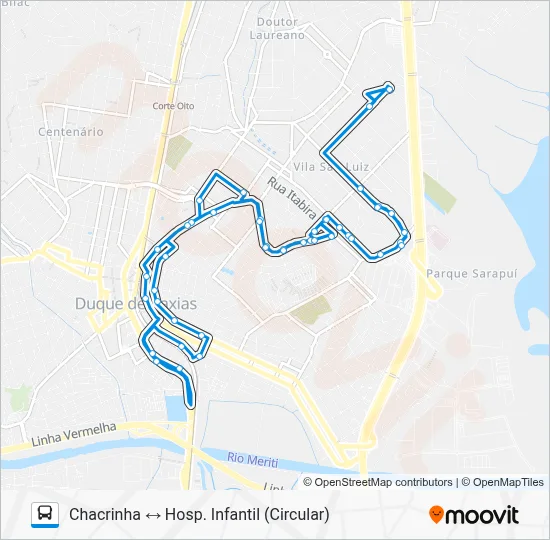TZ21 Bus Line Map