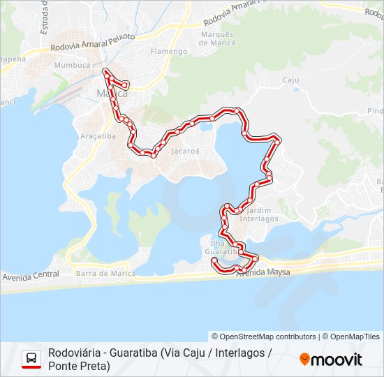 E09 Bus Line Map