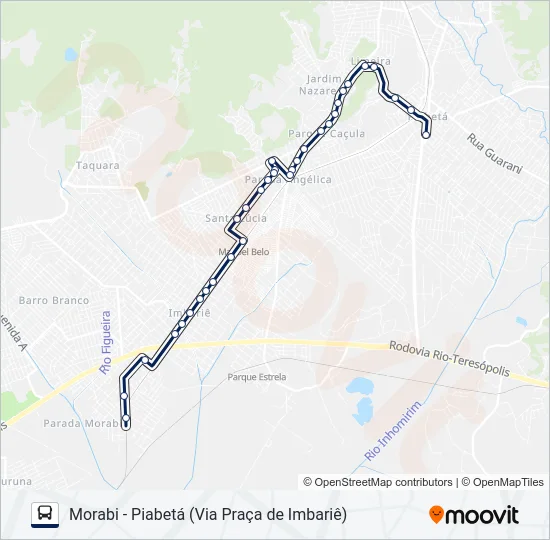 27M Bus Line Map