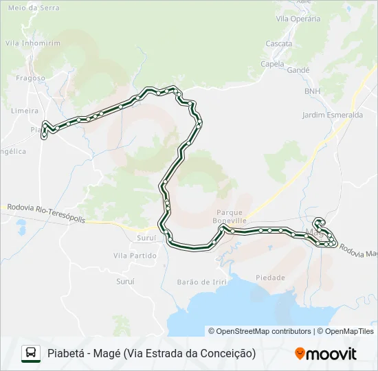 1007 Bus Line Map