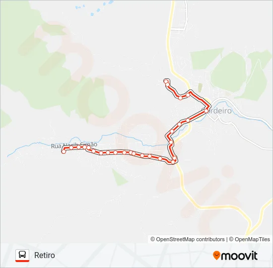 PIRAZZO - CONSTANTINO Bus Line Map
