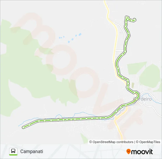 PIRAZZO - CAMPANATI Bus Line Map