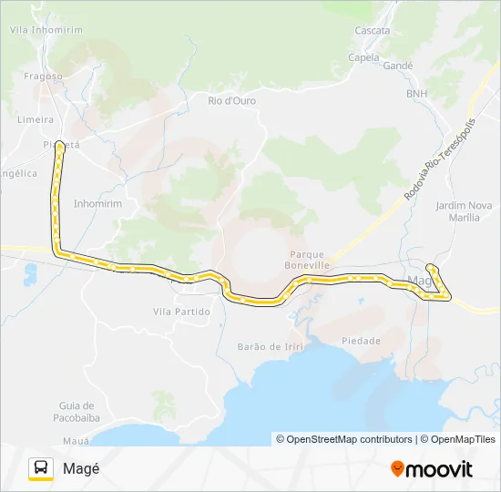 TZ01 Bus Line Map