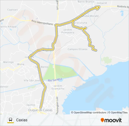 509 Bus Line Map