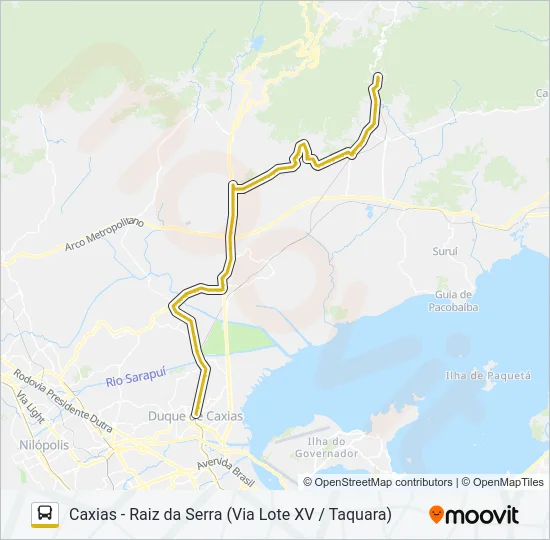 510 Bus Line Map