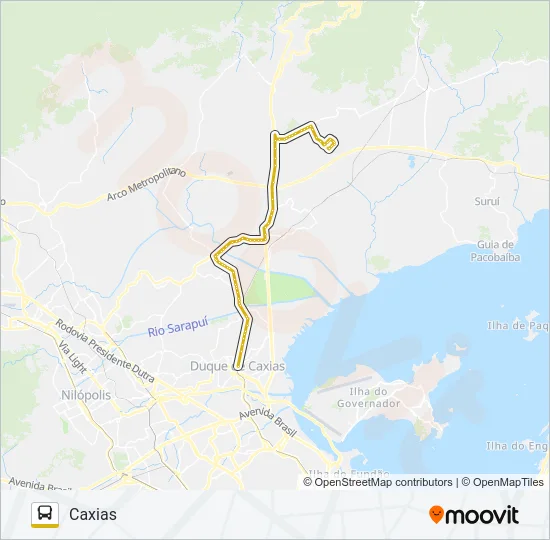 513 Bus Line Map