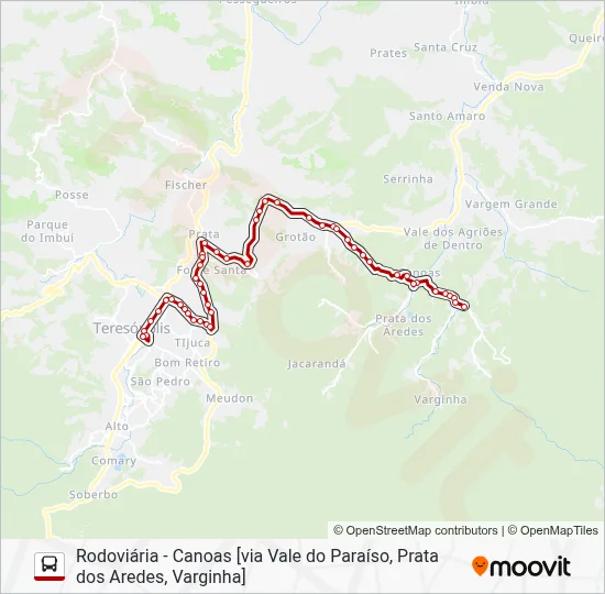 30 Bus Line Map