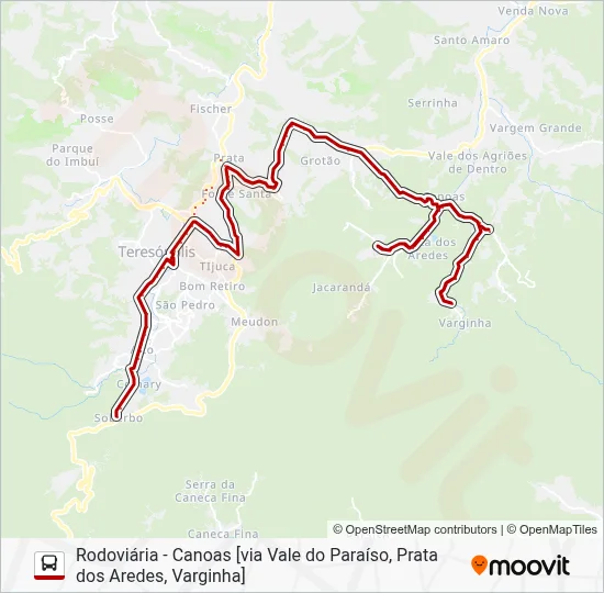 30 Bus Line Map