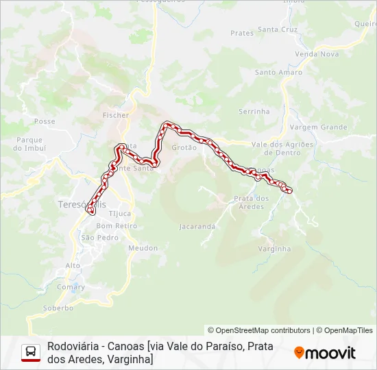 30 Bus Line Map