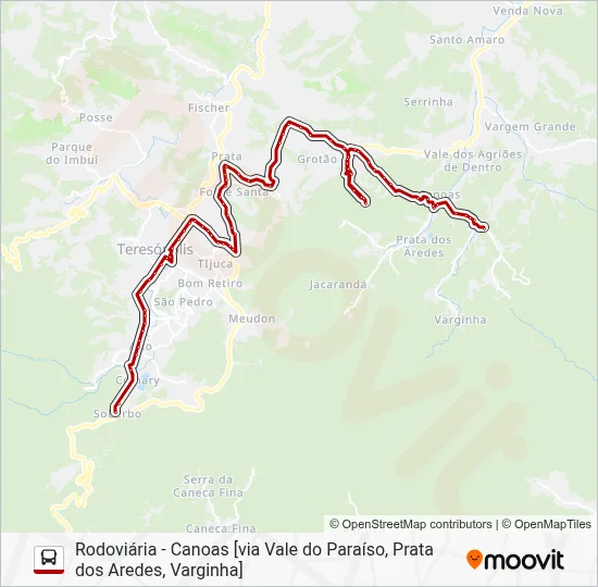 30 Bus Line Map