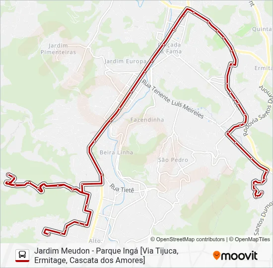 37 Bus Line Map
