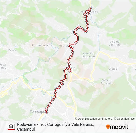 25.1 Bus Line Map