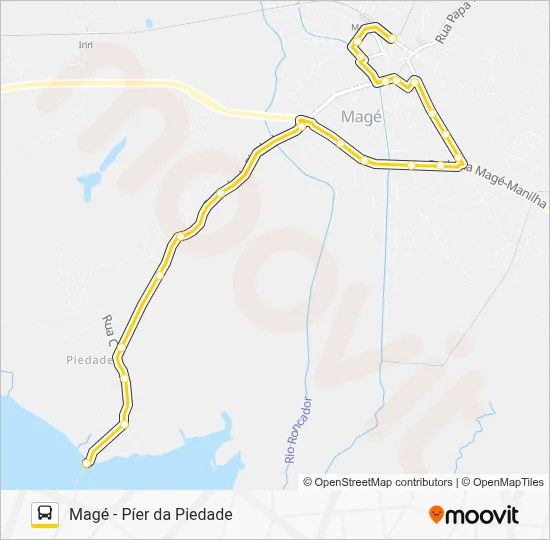 TZ09 Bus Line Map