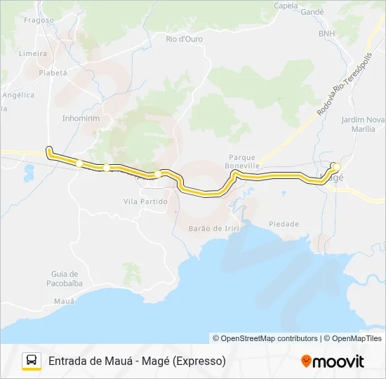 TZ02 Bus Line Map