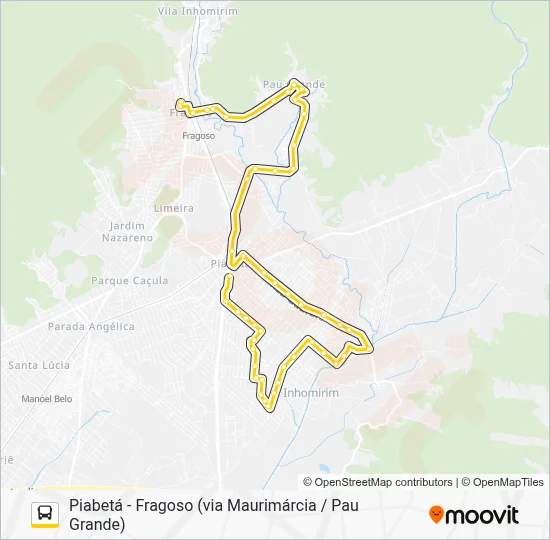 TZ13 Bus Line Map