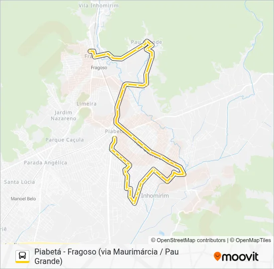 TZ13 Bus Line Map