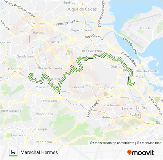 928 Bus Line Map