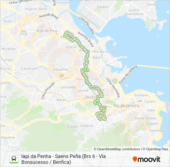 630 Bus Line Map
