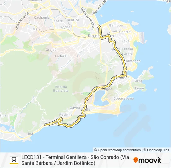 109 Bus Line Map