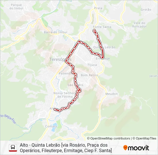 11 Bus Line Map