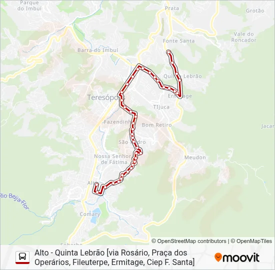 11 Bus Line Map