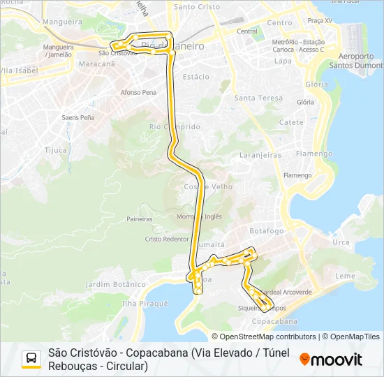 463 Bus Line Map