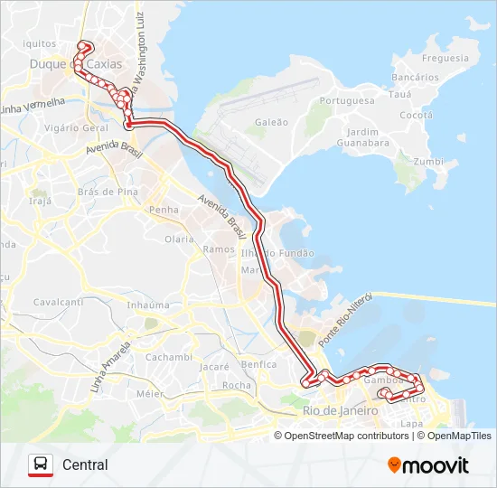 1102C Bus Line Map
