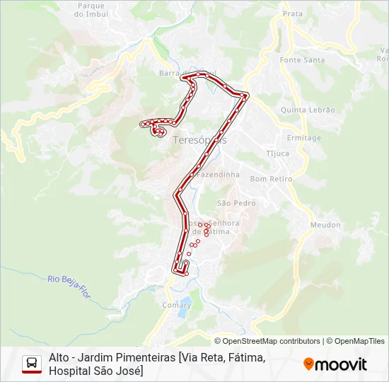 12 Bus Line Map