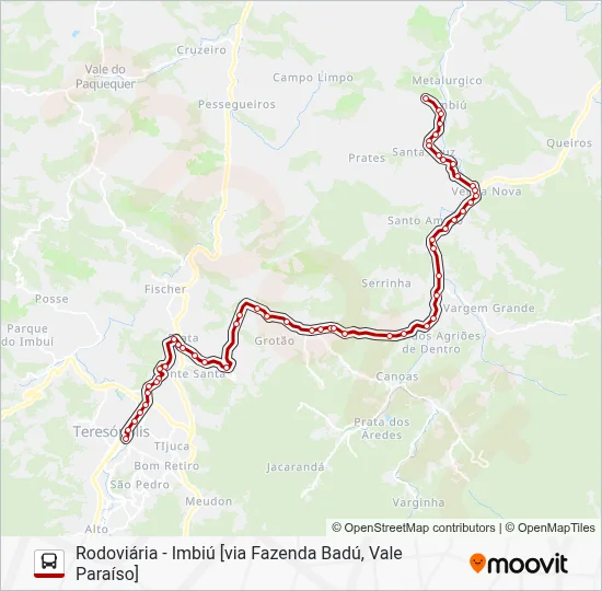 48 Bus Line Map