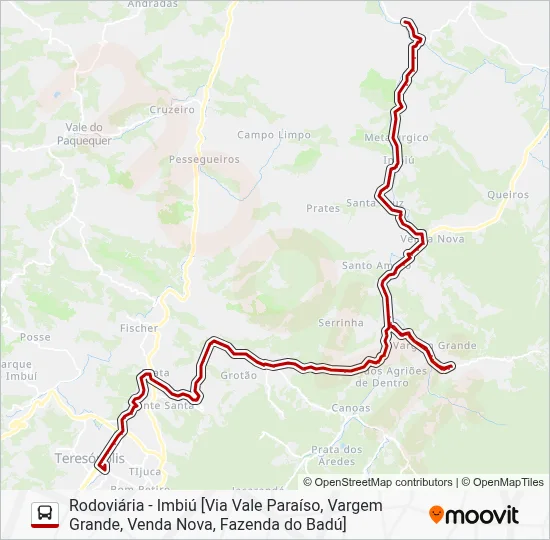 48 Bus Line Map