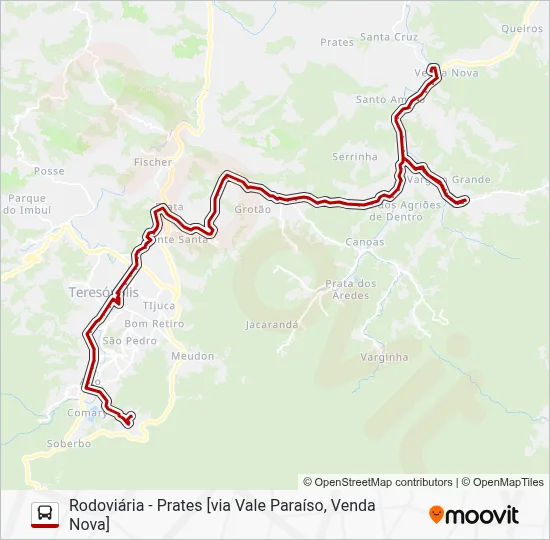 59 Bus Line Map