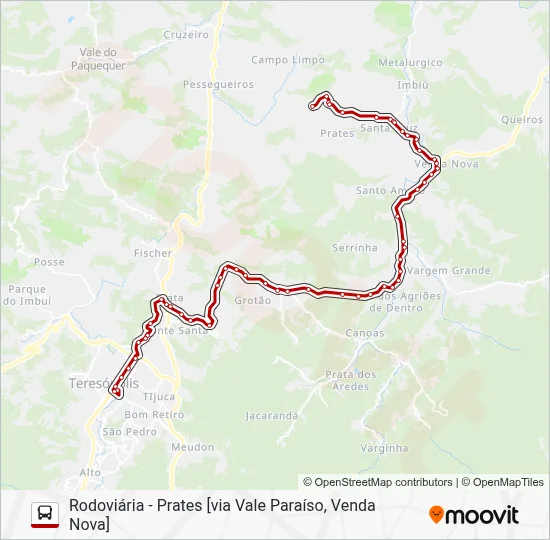 59 Bus Line Map