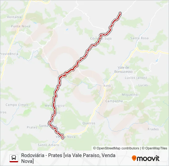 59 Bus Line Map