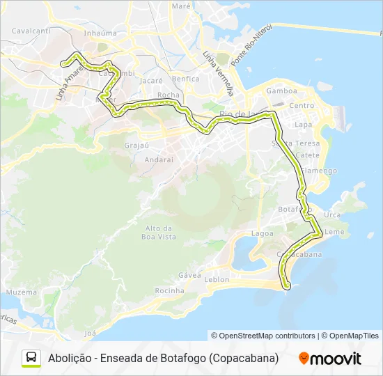 SE457 Bus Line Map