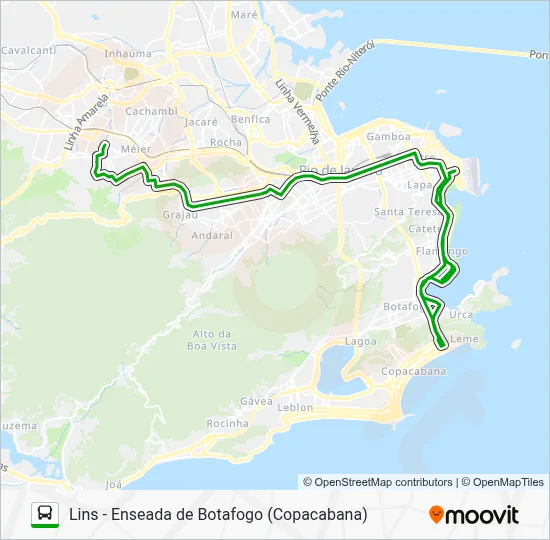 SE 232 Bus Line Map