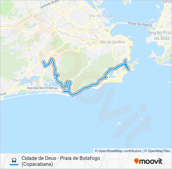 SE 550 Bus Line Map