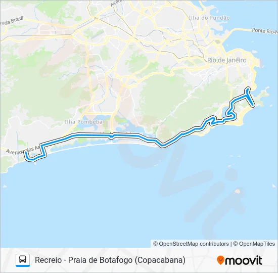 SE 553 Bus Line Map