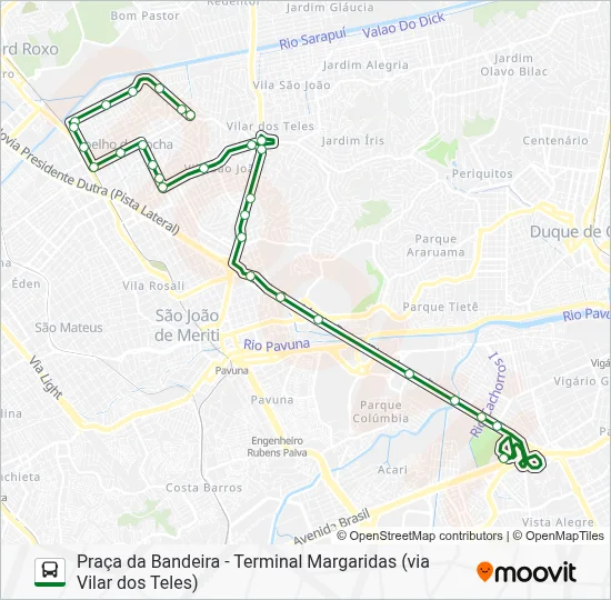 518I Bus Line Map