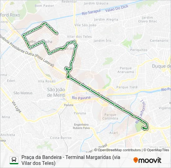 518I Bus Line Map