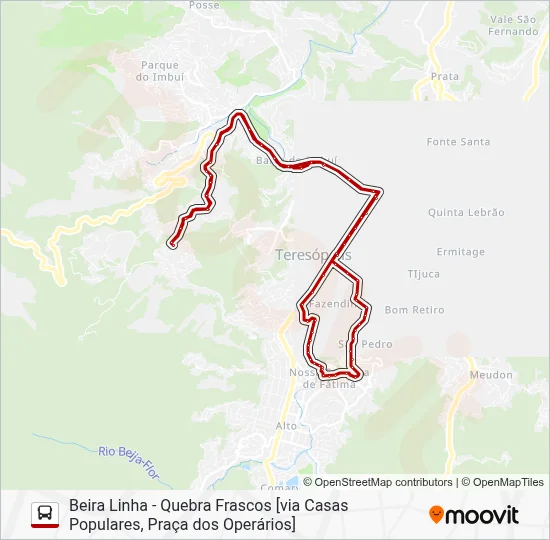 08 Bus Line Map