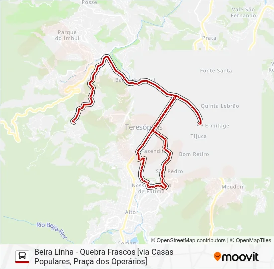 08 Bus Line Map