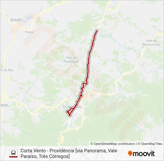 34 Bus Line Map