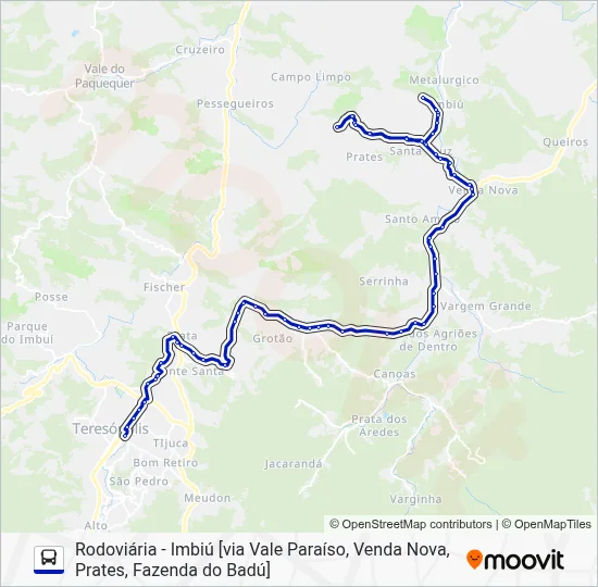 48 Bus Line Map