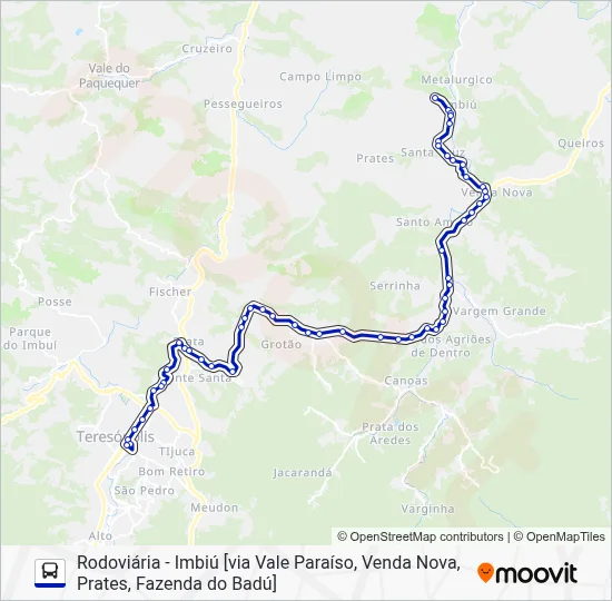 48 Bus Line Map